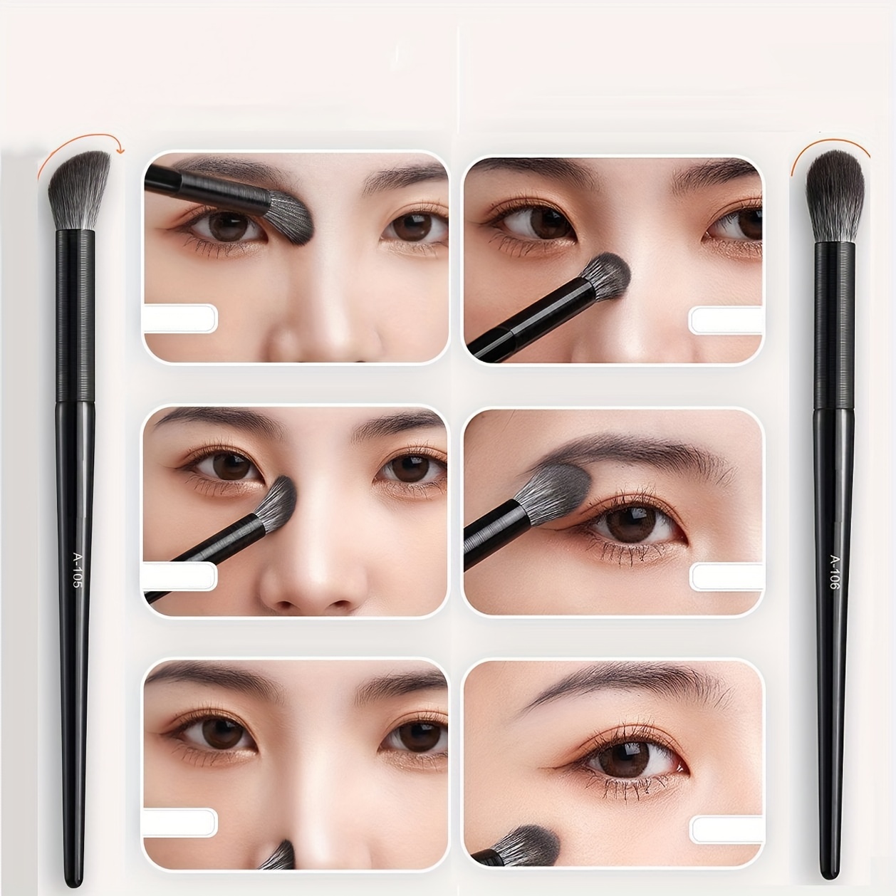 Precision Eyeshadow Brush for Professional Eye Makeup