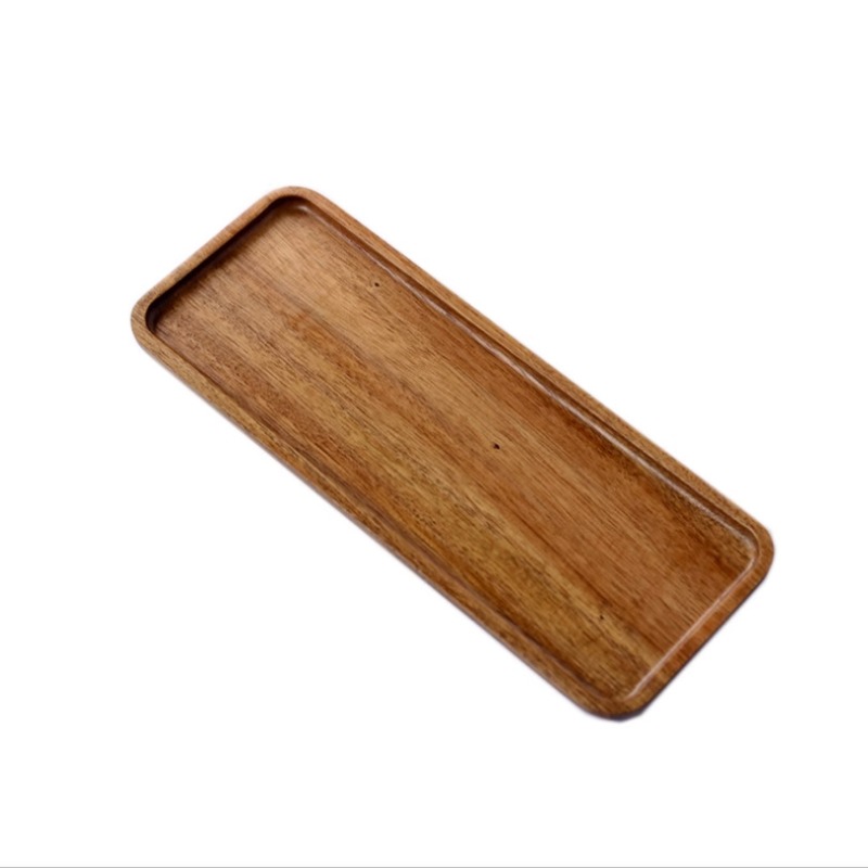 Acacia wood rectangular serving tray, Simons Maison