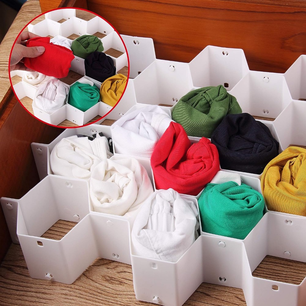 Honeycomb Underwear Organizer  Folding Storage Box Underwear