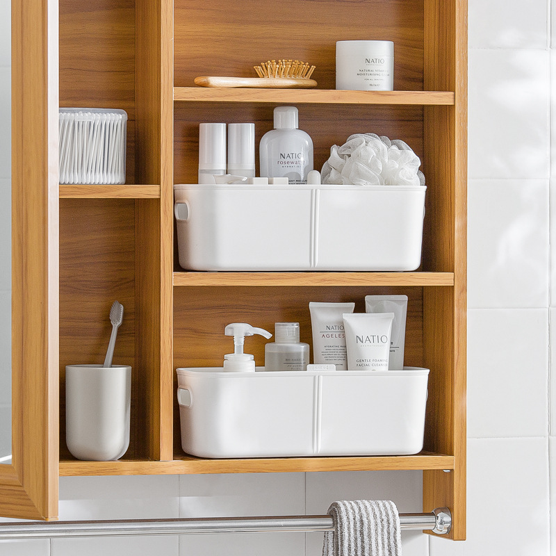 Shelf Baskets Storage Bins Handle Freezer Kitchen - Temu