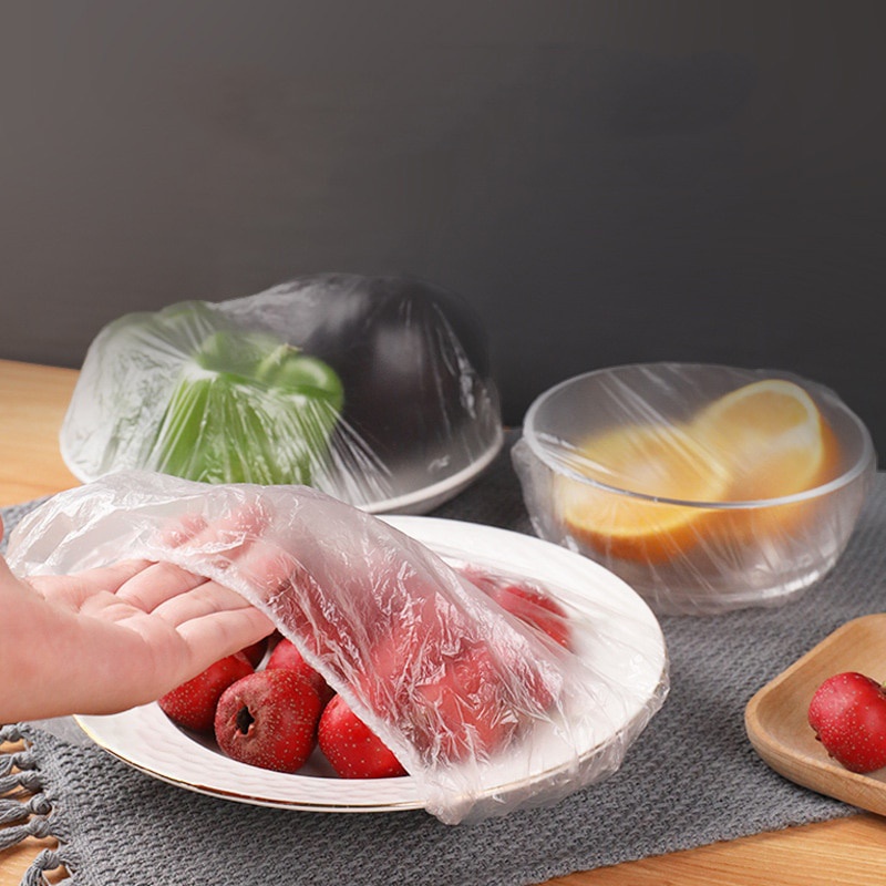 Kitchen Cling Wrap Plastic Food Wrap With Slide Cutter Bpa - Temu