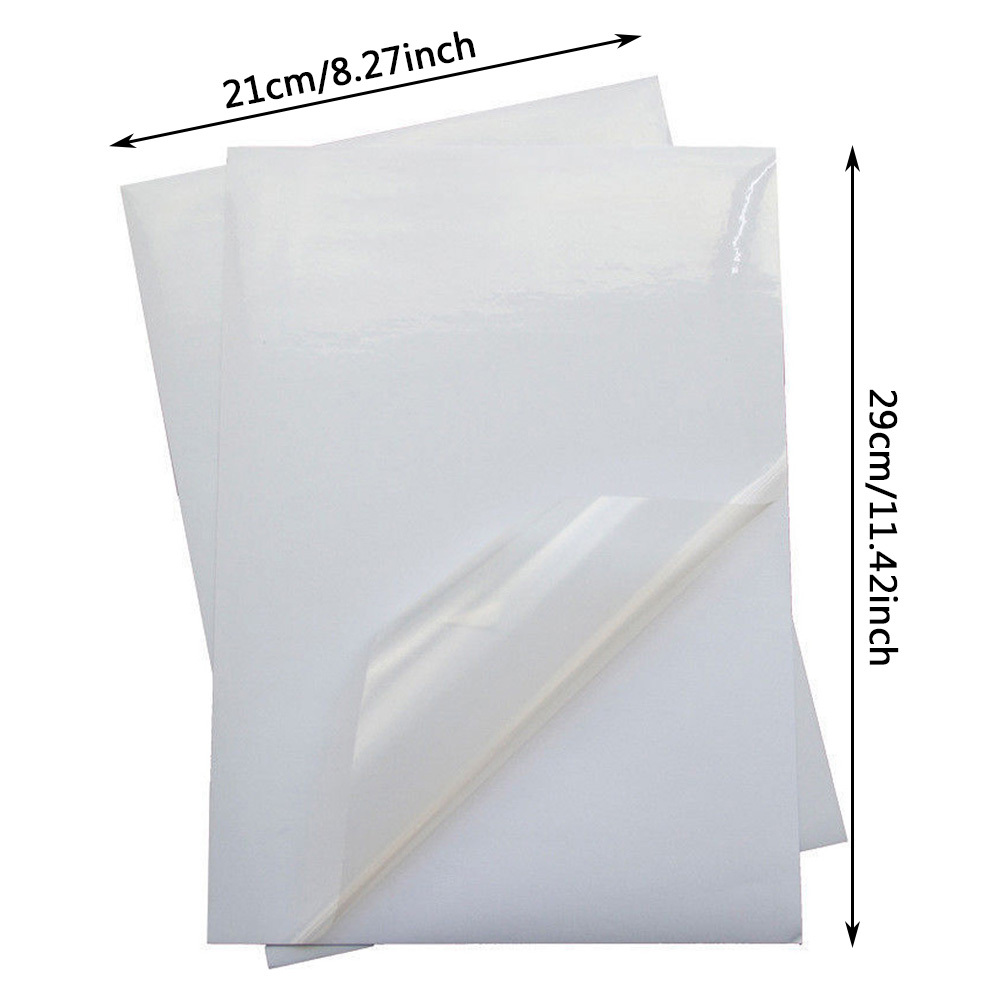 Clear Stickers Paper For Inkjet Printer Translucent - Temu