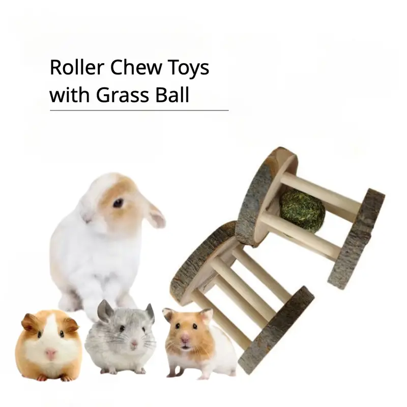 Natural Wood Chew Toys For Hamster