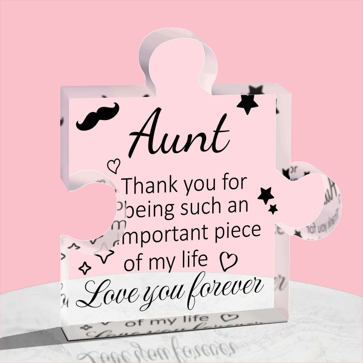 Acrylic Plaque aunt Gifts Acrylic Plaque With Sayings - Temu