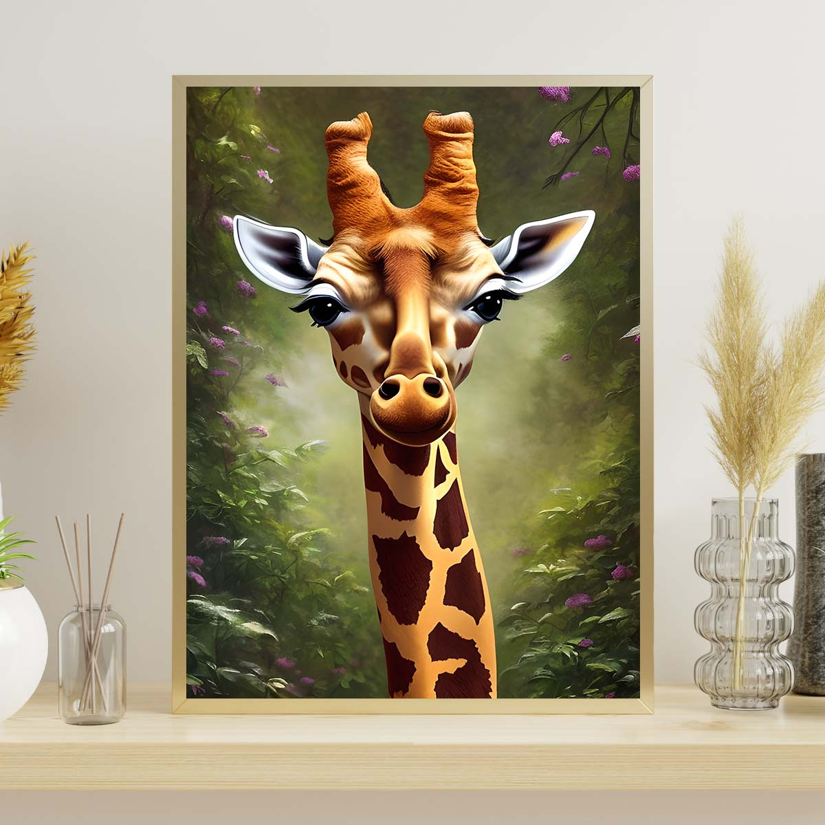 Diamond Painting Kits For Adults Beginners Cute Baby Giraffe - Temu