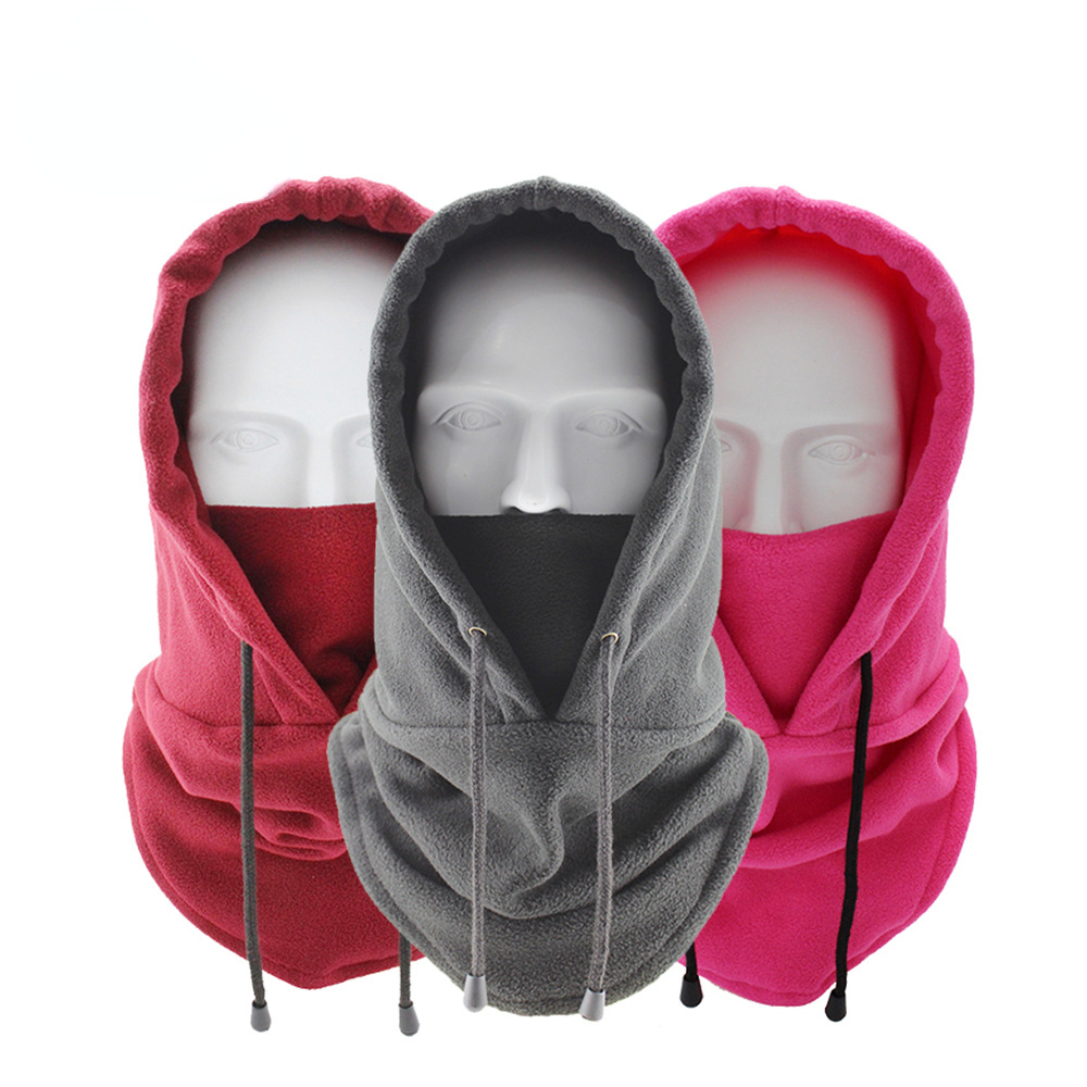 Coldproof Fleece Ski Mask Solid Color Windproof Balaclava - Temu United  Kingdom