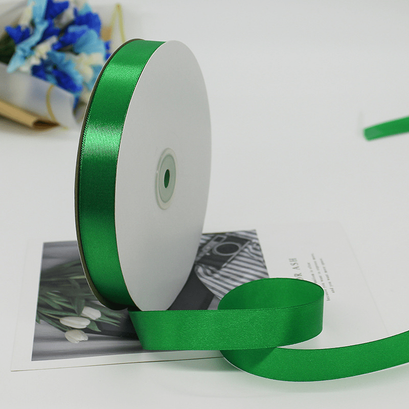 Emerald Thin Satin Ribbon
