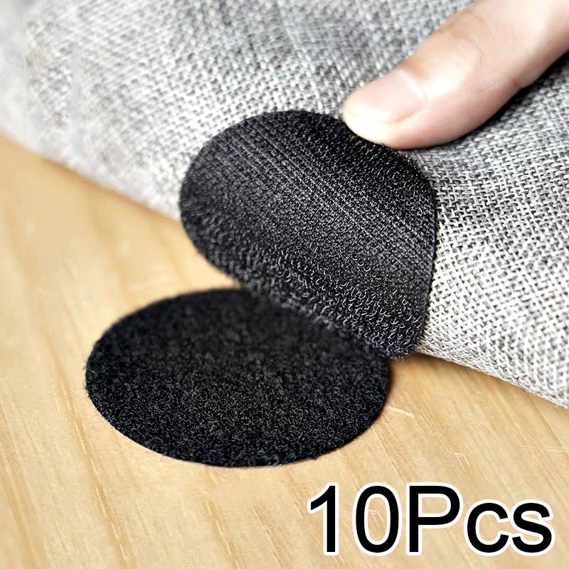 10pcs Tapis de sol de voiture Anti-dérapant Clip Crochet Tapis