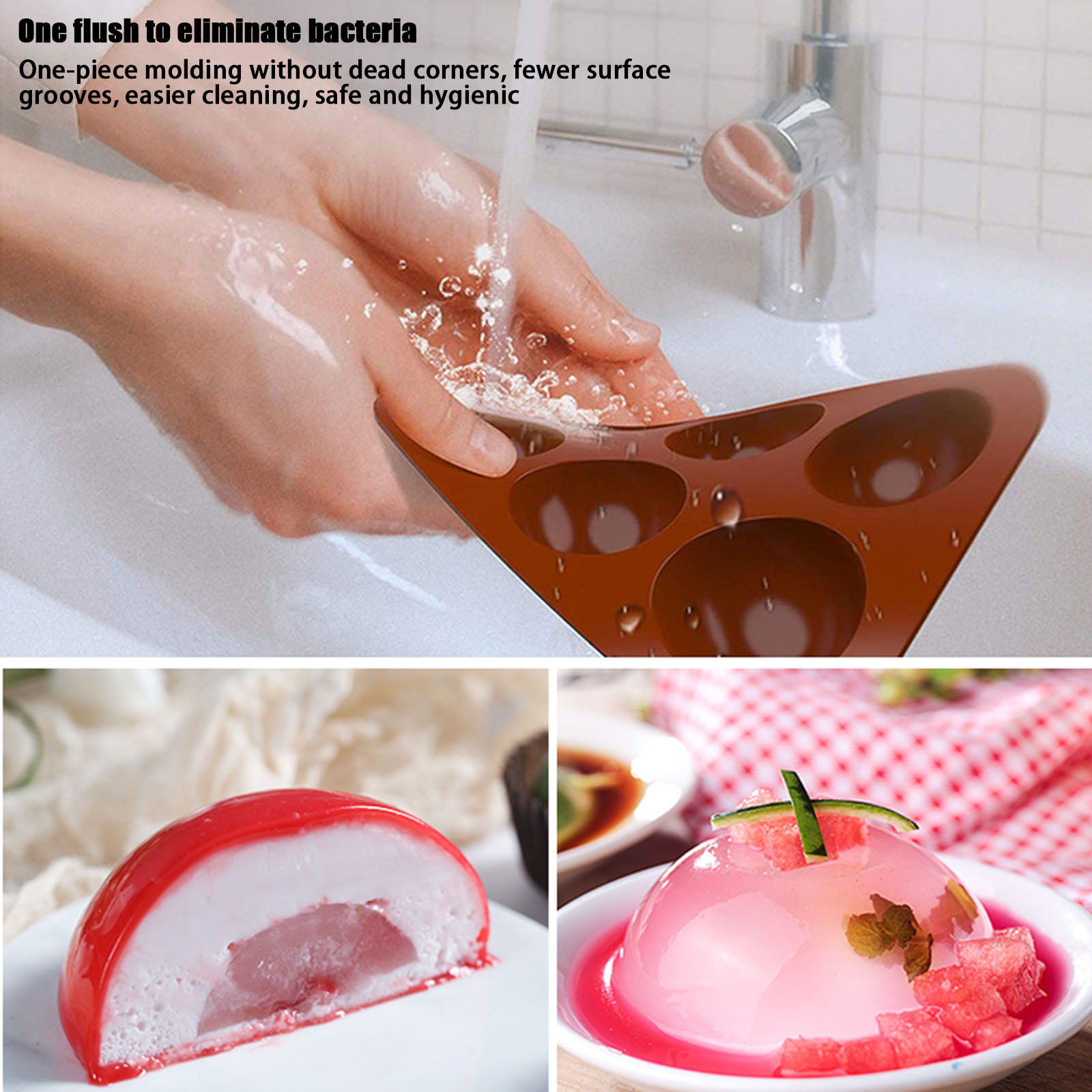 Sphere Chocolate Molds 3d Silicone Mold Round Ball Shaped - Temu