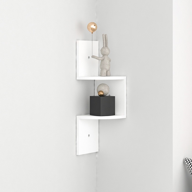 corner floating shelves Temu