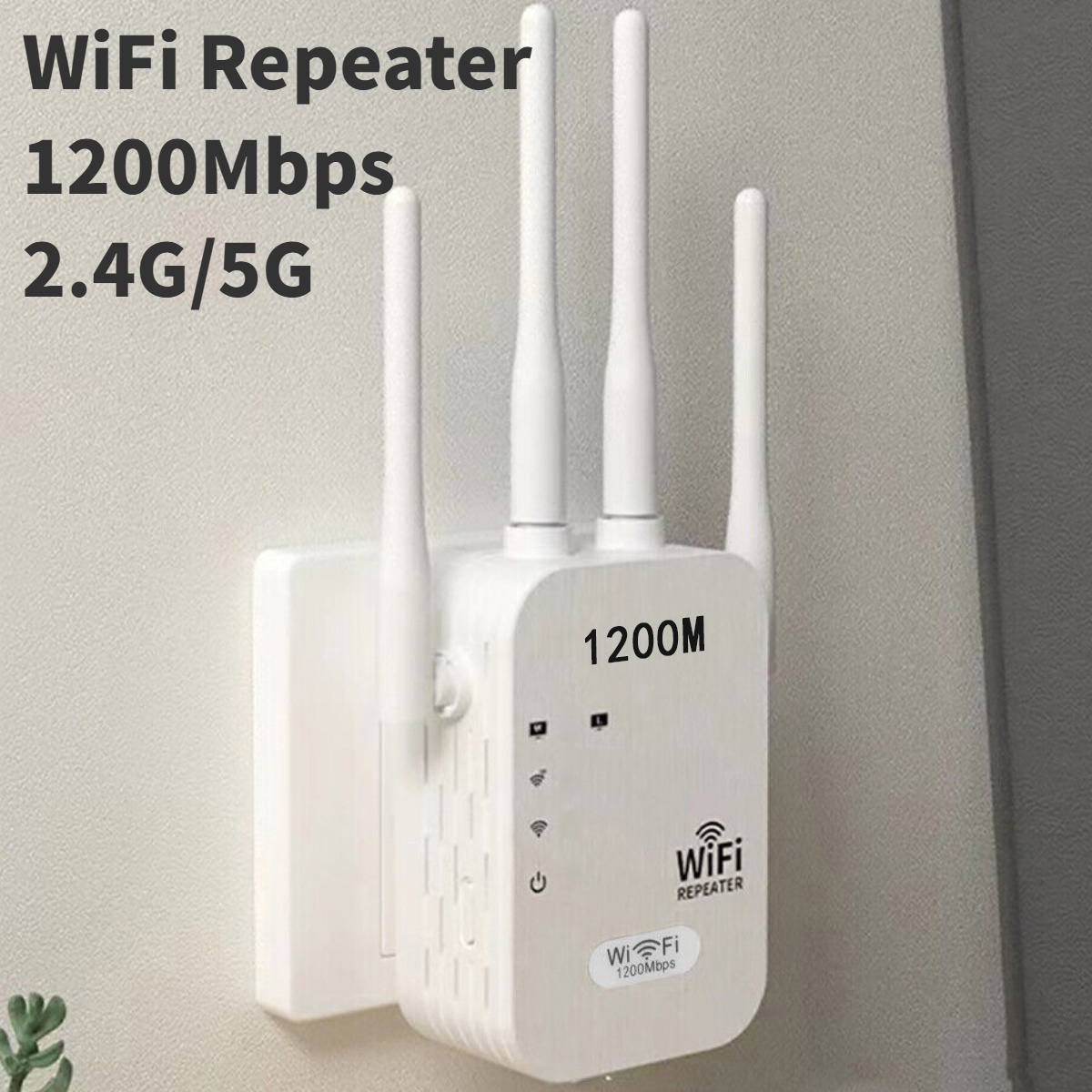 1200mbps Dual Band Wireless Internet Wifi Repeater/router/ap - Temu