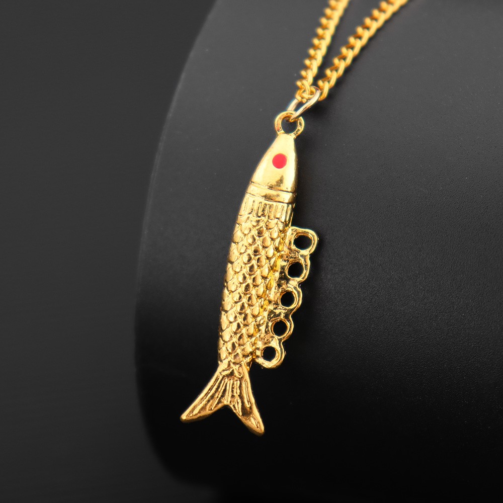 Mens Fish Necklace 