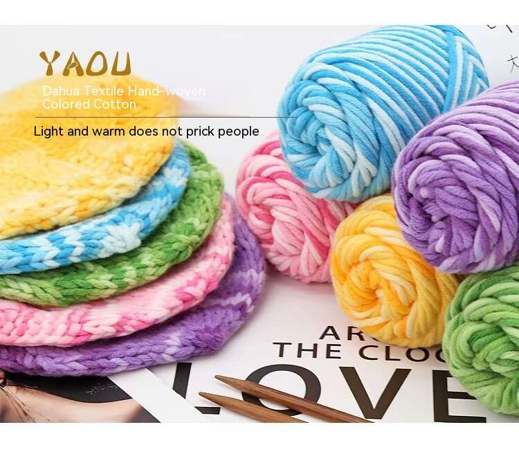 8 Strands Of Extra Thick Colored Cotton Scarf Thread 30% - Temu