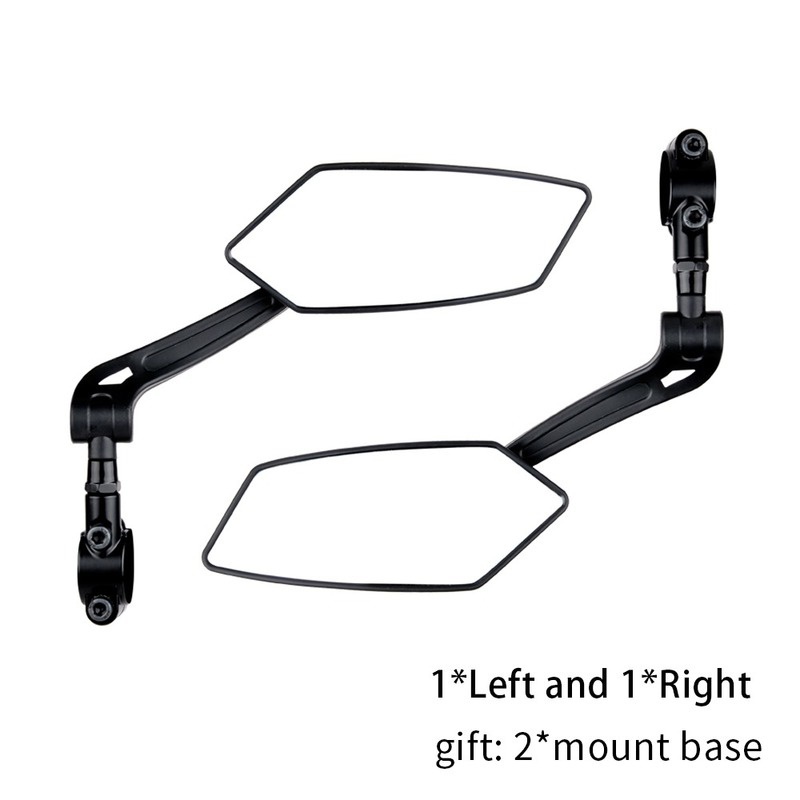 How to set rear view mirror in bike? 