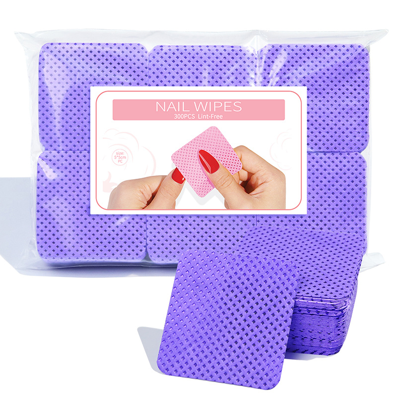 Lint free Nail Polish Remover Gel Nail Wipes Nail Cotton - Temu