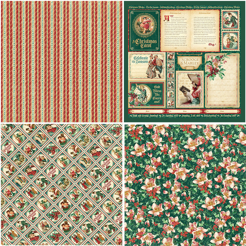 Large Size Merry Christmas Material Paper Retro Journal For - Temu