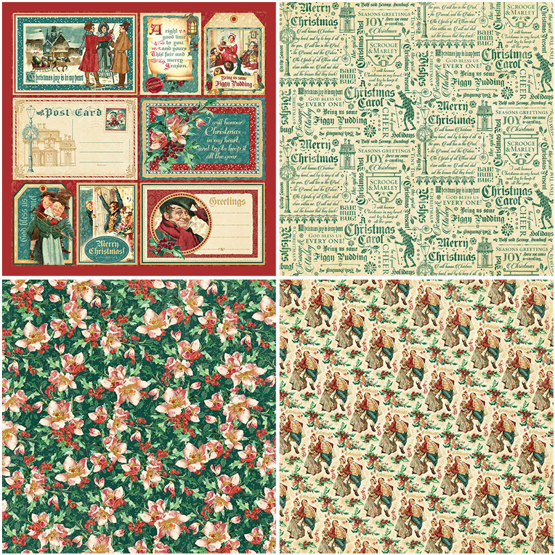 Large Size Merry Christmas Material Paper Retro Journal For - Temu