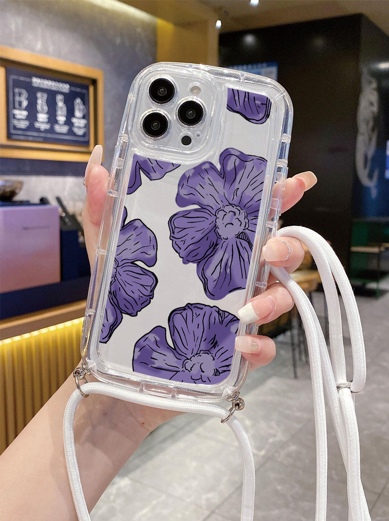 Flower Cute Purple Phone Cases Iphone 11 Purple Flower Case Floral Cute Phone Cases For Iphone 11 Purple  Flower Cute Iphone