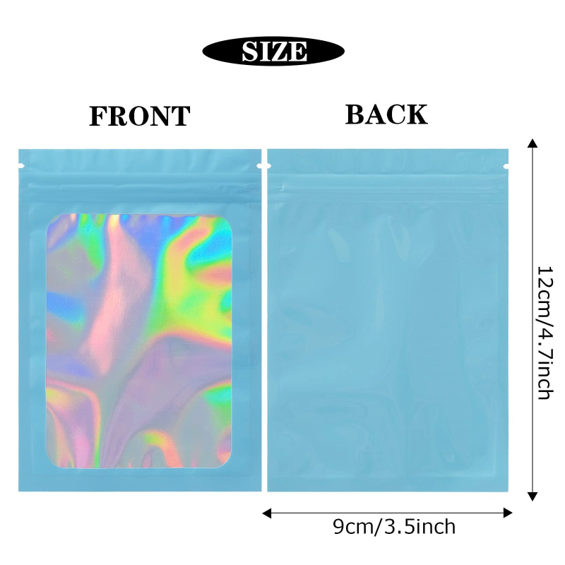 Smell Proof Mylar Bags With Front Window For Lip Gloss - Temu