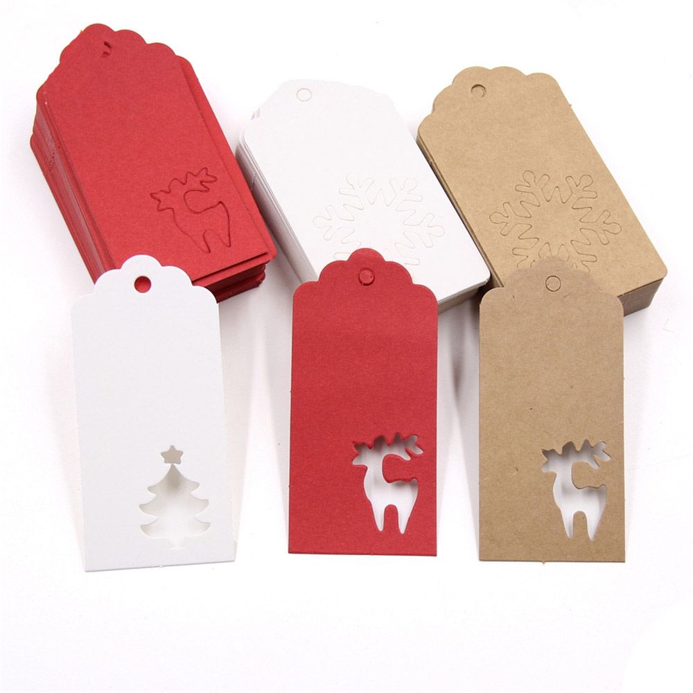 Gift Wrapping Tag Handmade Gift Tags Kraft Tags Paper With - Temu