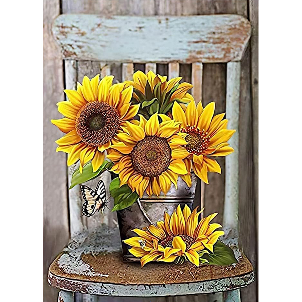 Sunflower Diamond Painting Kits for Adults - Art Beginner, 5D DIY Full  Drill Dots Paintings with Diamonds Gem and Crafts Home Wall Decor  11.8x15.7inch