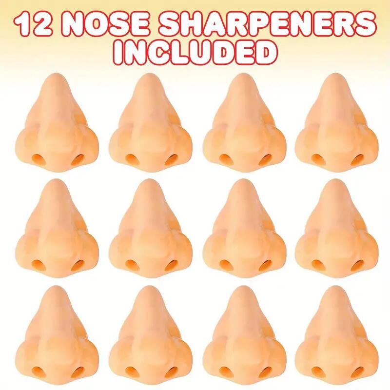 Nose Shape Pencil Sharpener School Supplies Manual Pencil - Temu