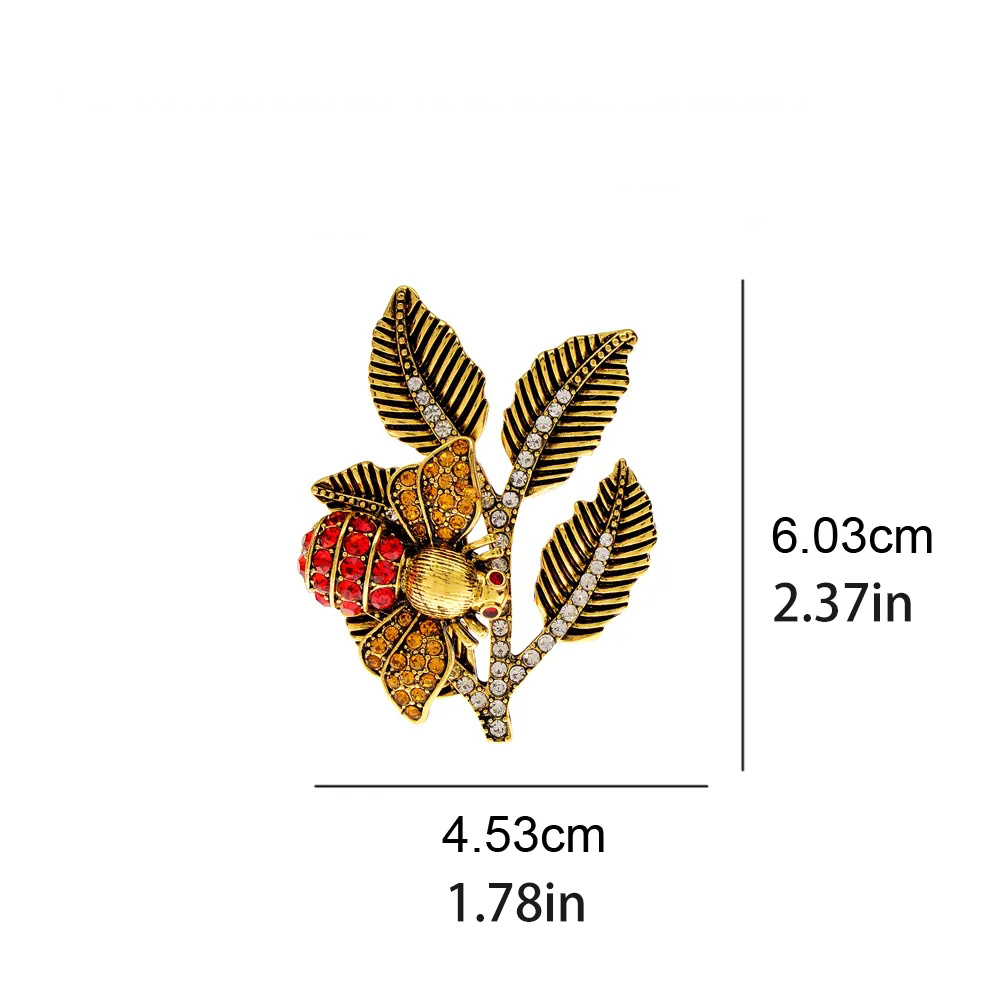 Cute Bee Brooch Insect Corsage Backpack Lapel Pin Men - Temu