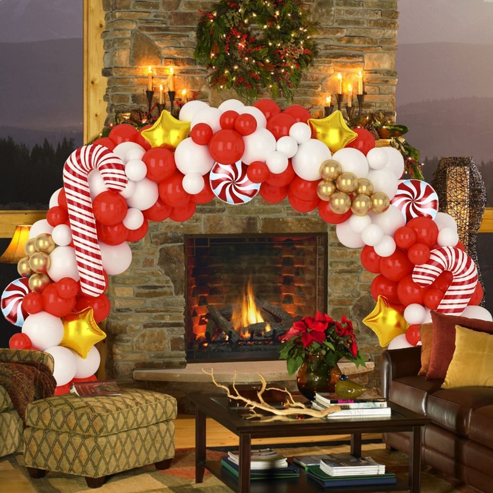 Fireplace Balloon Installation, Balloon Decor, Indoor Party Decorations  in 2023