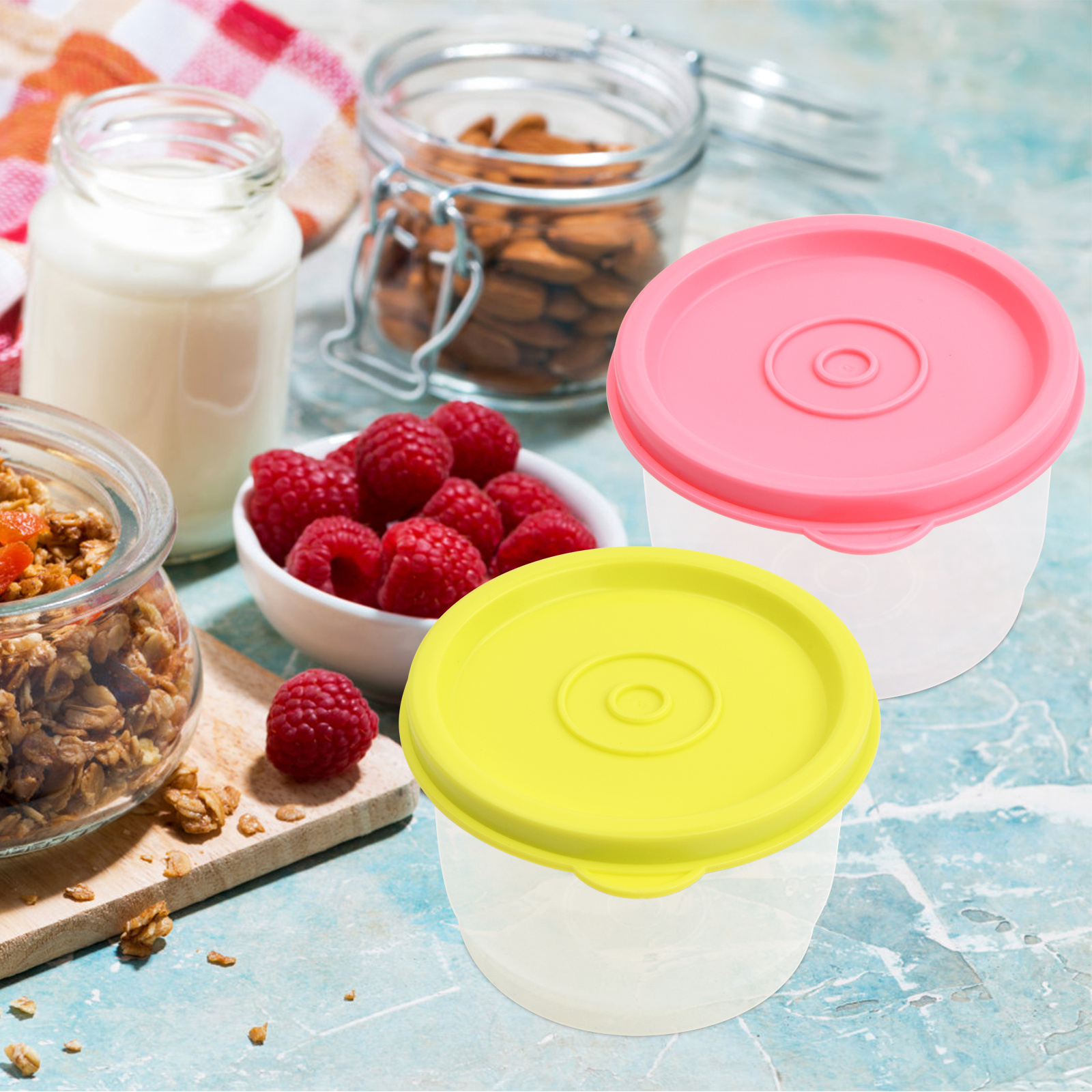 Food Storage Containers With Lids Mini Storage Containers - Temu
