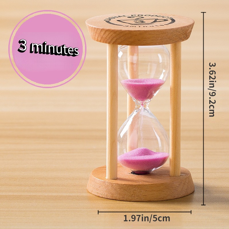 3 Minutes sablier sablier horloge Yoga sablier bureau bureau café 