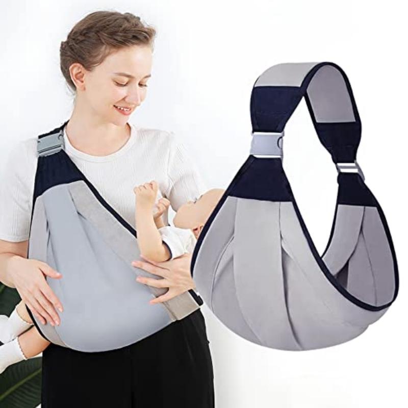 Portabebés ergonómico para bebés con asiento de cadera, bolsa de canguro,  portabebés suave para recién nacidos a niños pequeños de 7 a 45 libras