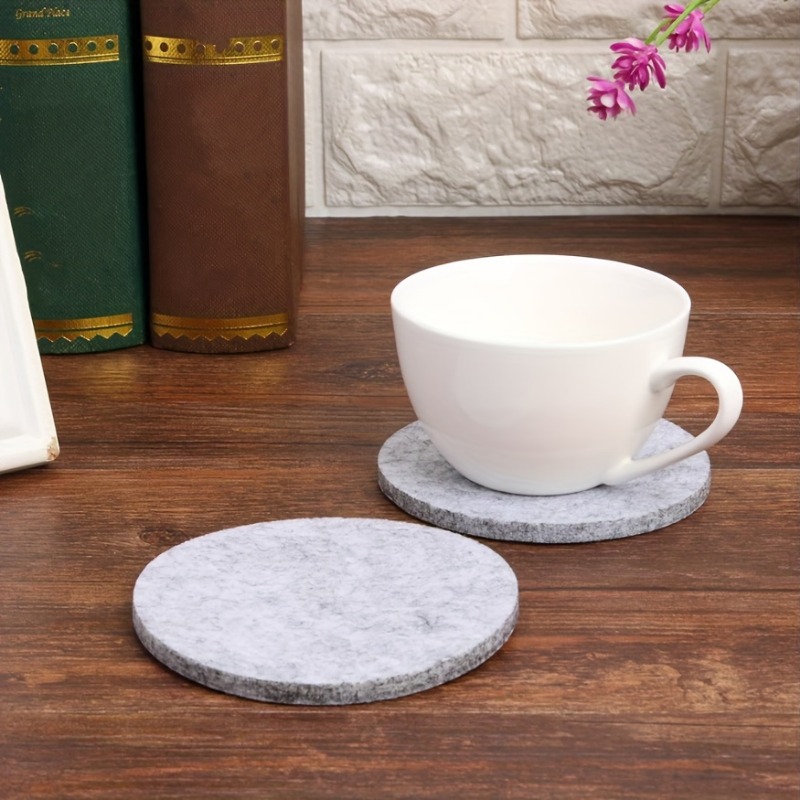 Heat Resistant Table Protector, Table Placemats Cup Holder