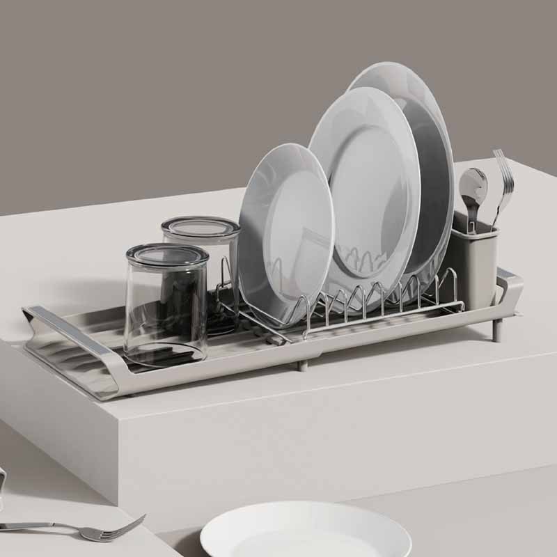 26 Large Capacity Dish Drying Rack Stainless Steel Dish Utensil Cup Drying  Rack