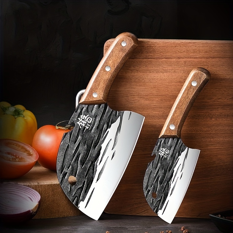 Kitchen Knife, Household Cutting Knife, Chef Special Slicing Knife, Meat Cutting  Knife, Large And Full Kitchen Chopping Knife, Fruit Knife Set V9195 - Temu