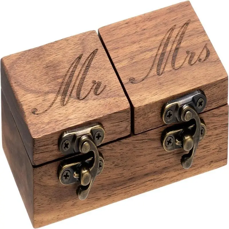 Personalized Wedding Ring Storage Box