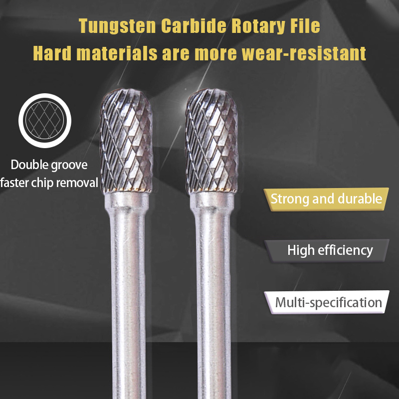 Ax Double Cut Tungsten Carbide Rotary File Drill Milling - Temu