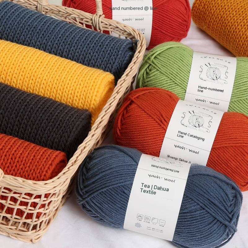 5pcs X 100g Bulky Yarn For Knitting Scarf