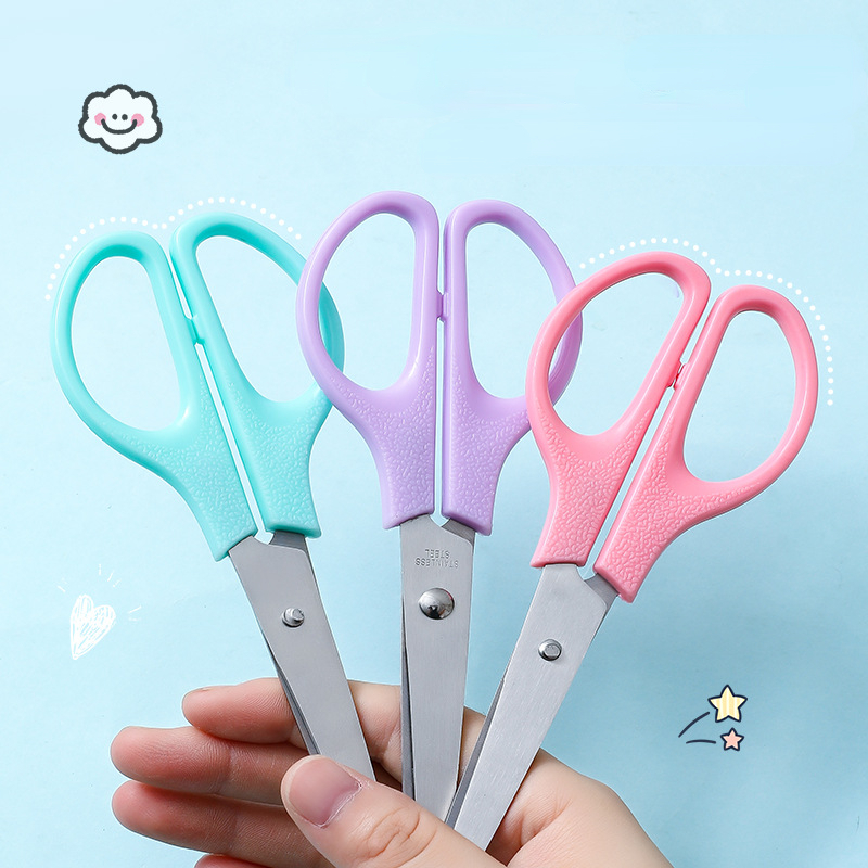 Office Stationery Students' Handmade Scissors Safety Student - Temu