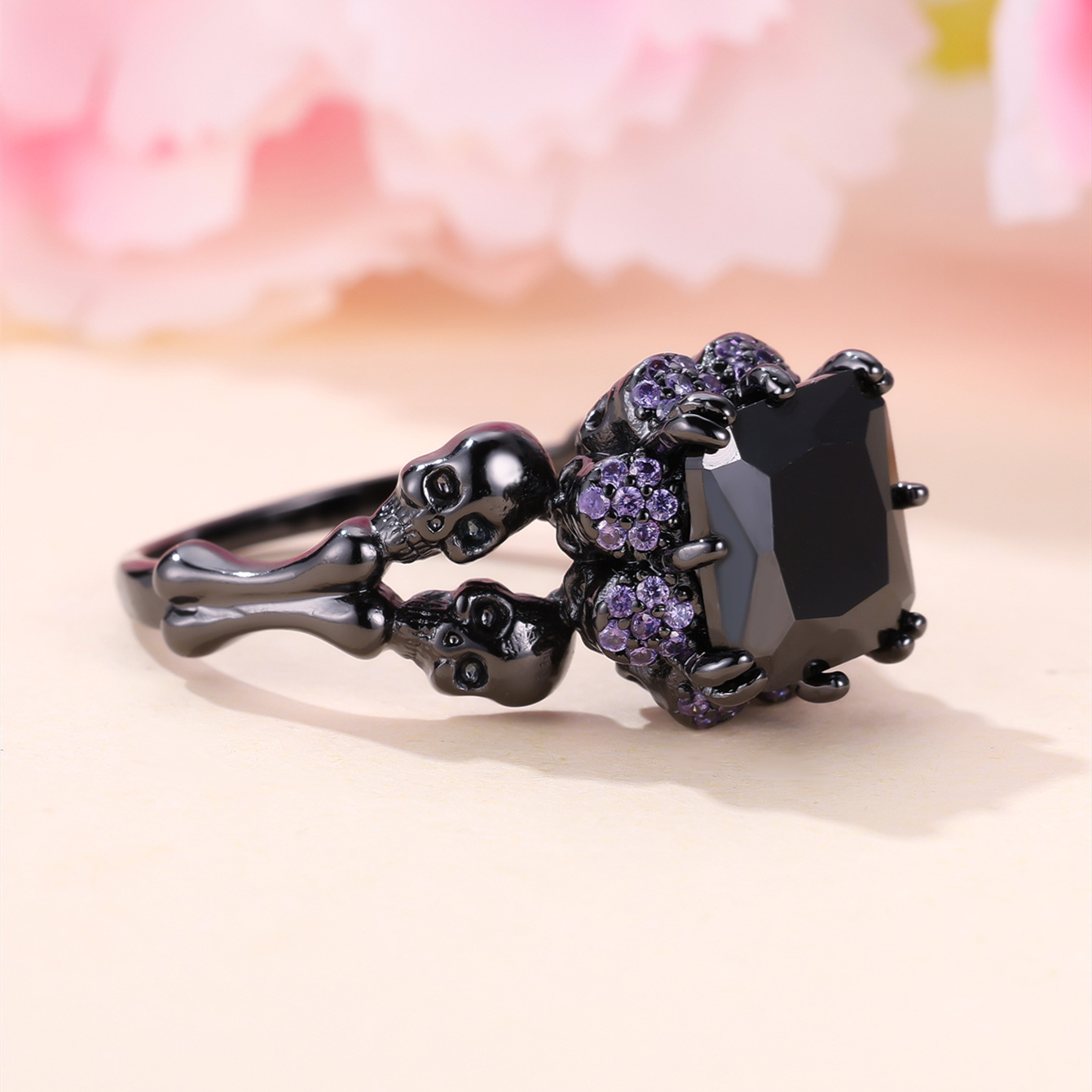 unigem souhait Gothic Column ring 9号-