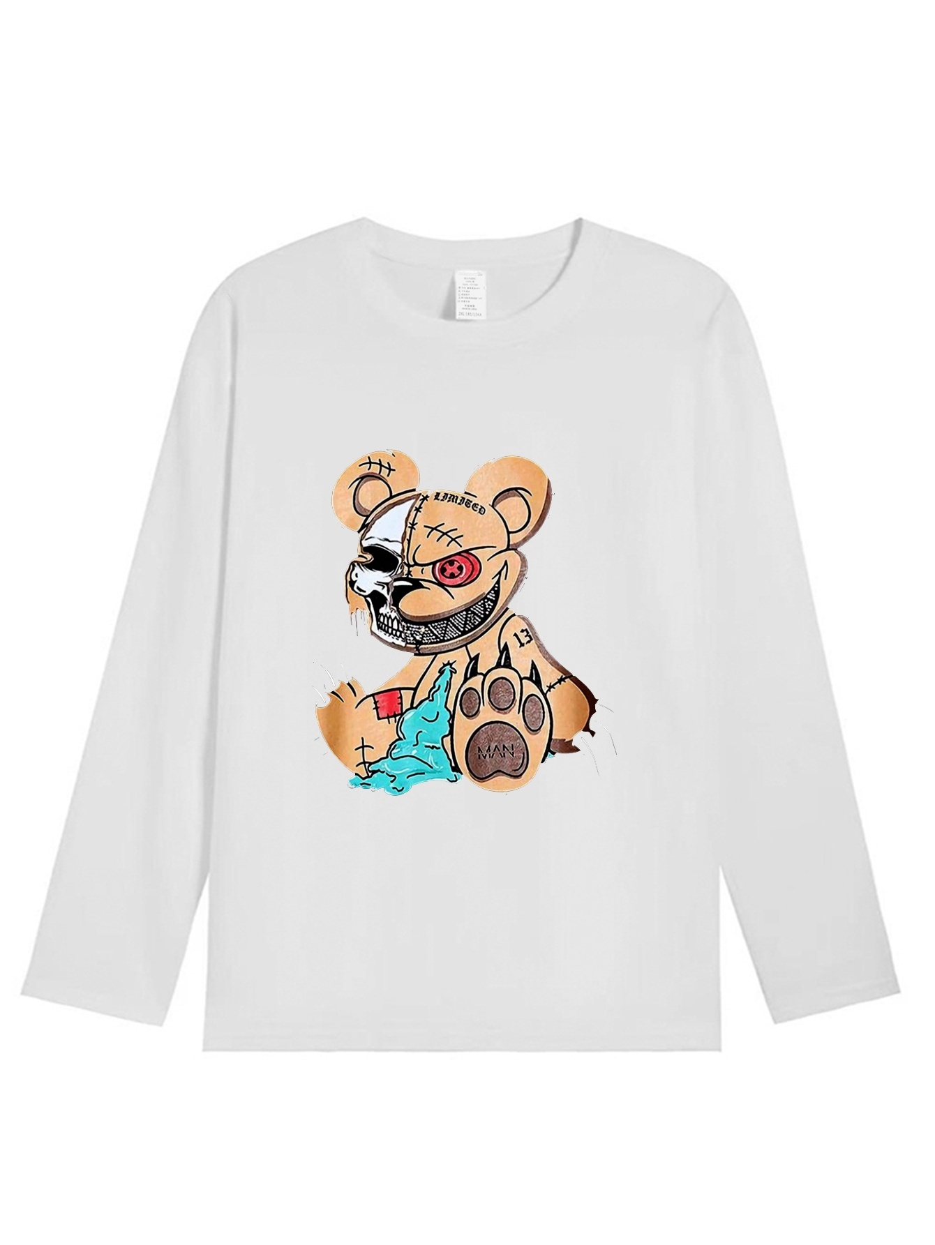 Crew Neck Tees For Men, Casual Short Sleeve Tshirt For Summer Spring Fall,  Smile And Teddy Bear Graphic Tees For Men, Tops As Gifts - Temu Italy