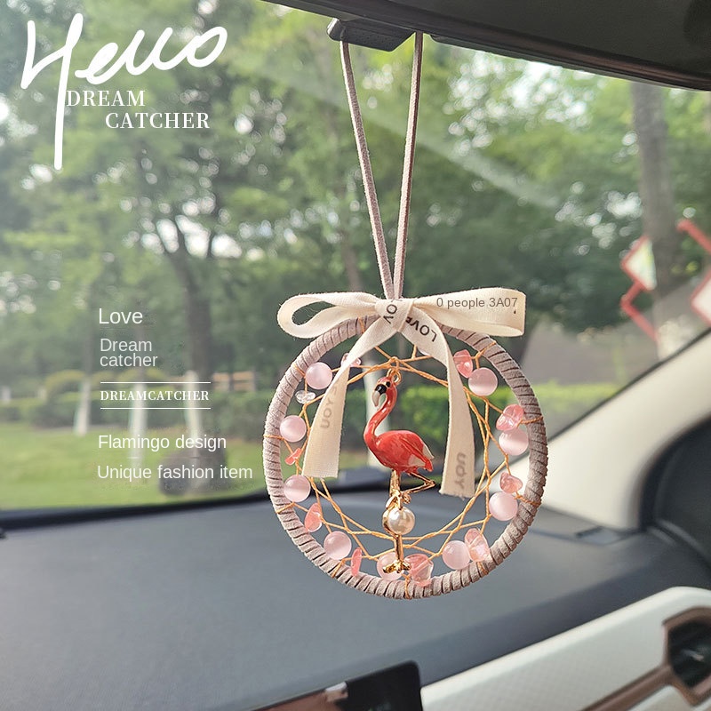 Beautiful Dreamcatcher Car Rear view Mirror Pendant Colorful - Temu