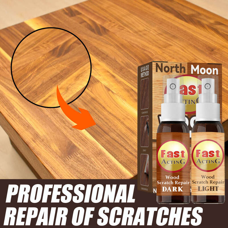 Floor Wood Repair Kit Furniture Paint Floor Complementary Color Spray  Repair Wood Scratch Remover Acting Floor Repair Spray