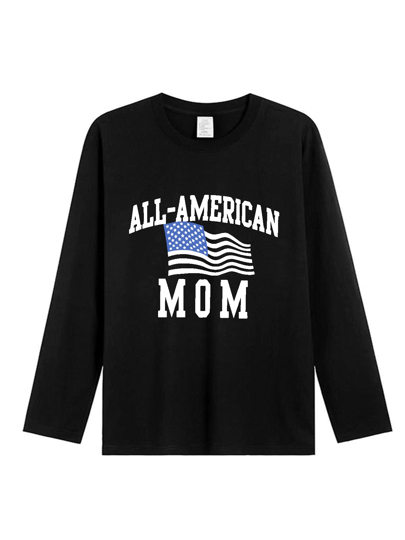 All American Mom & Various Print, Men's Trendy Cotton T-shirt