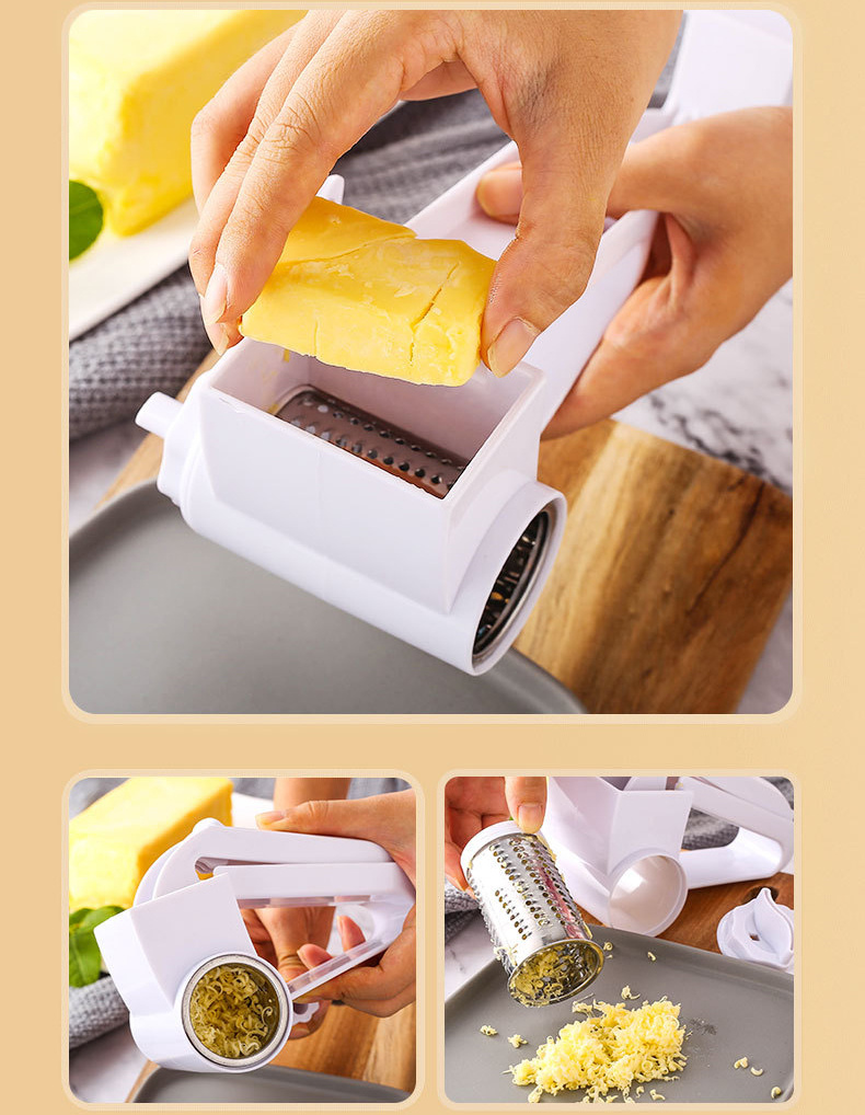 Hand-Cranked Rotating Cheese Grater Creative Kitchen Cheese