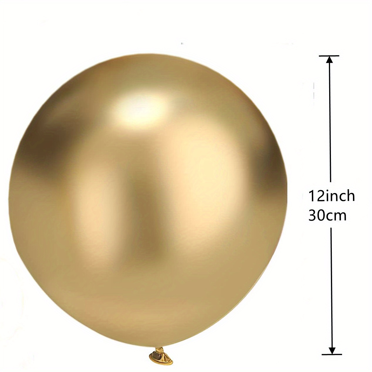 Palloncini Oro Metallizzati, Yidaxing Palloncini Compleanno 50 pezzi,  Palloncino in Metallo Lucido per Decorazione Anniversario di Fidanzamento