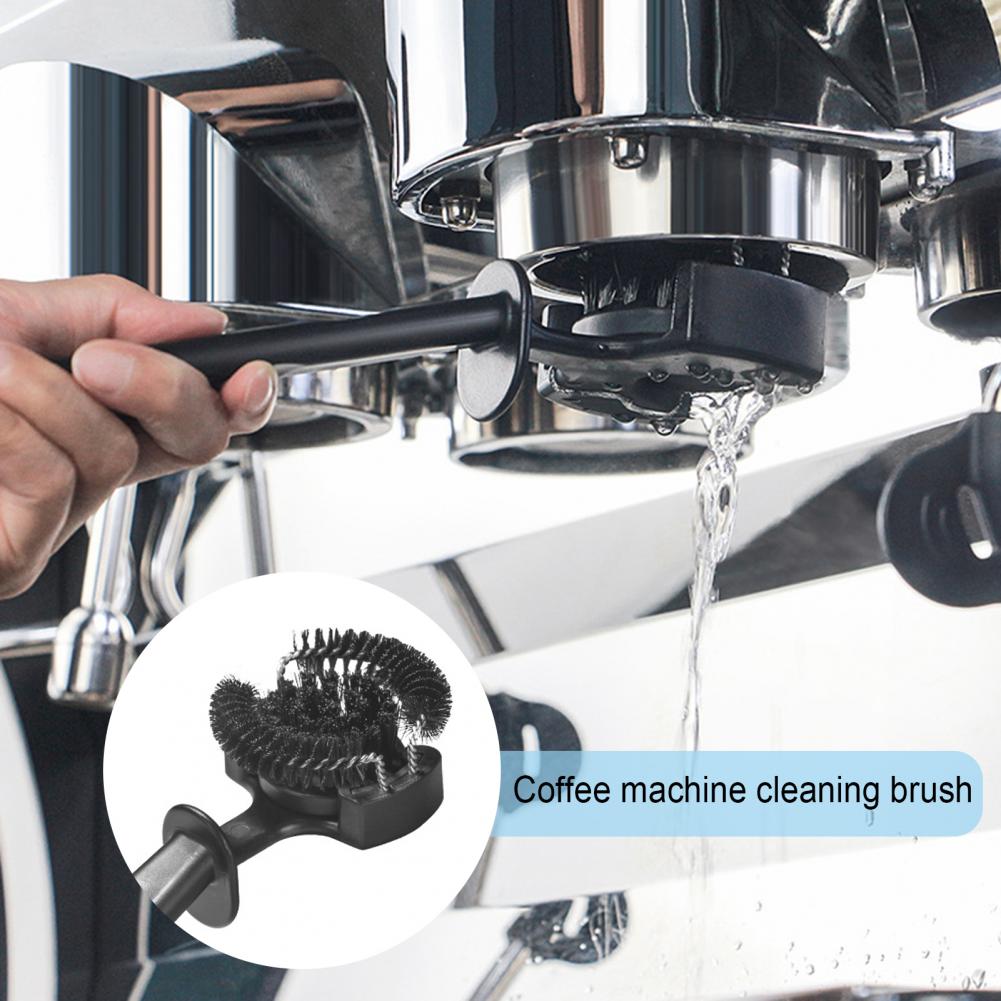 Barista Tool Coffee Machine Cleaner Brush Handheld Manual Espresso