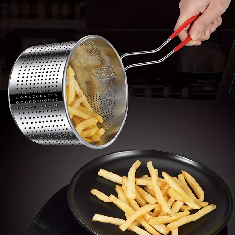 Stainless Steel French Fries Frying Basket Air Fryer Basket - Temu