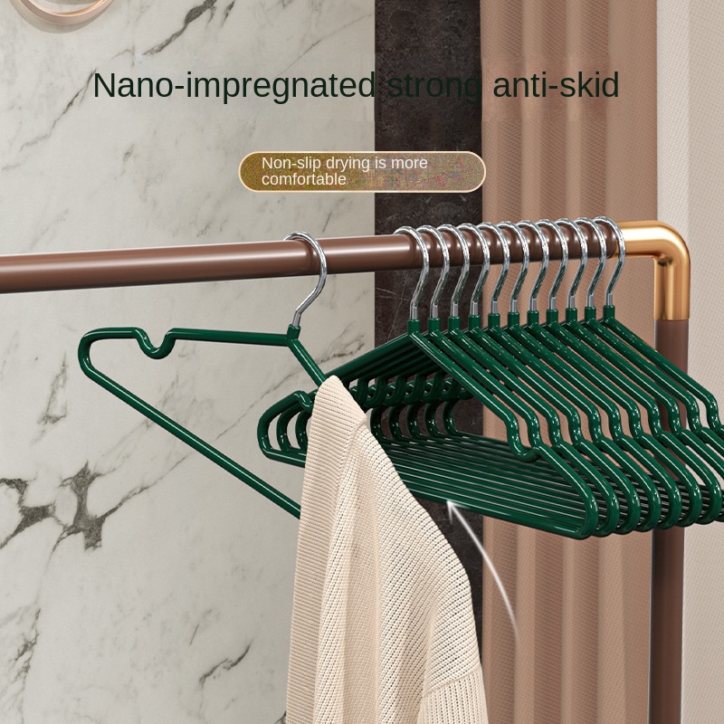 5pcs Clothes Hangers Nordic Luxury Metal Hanger Durable