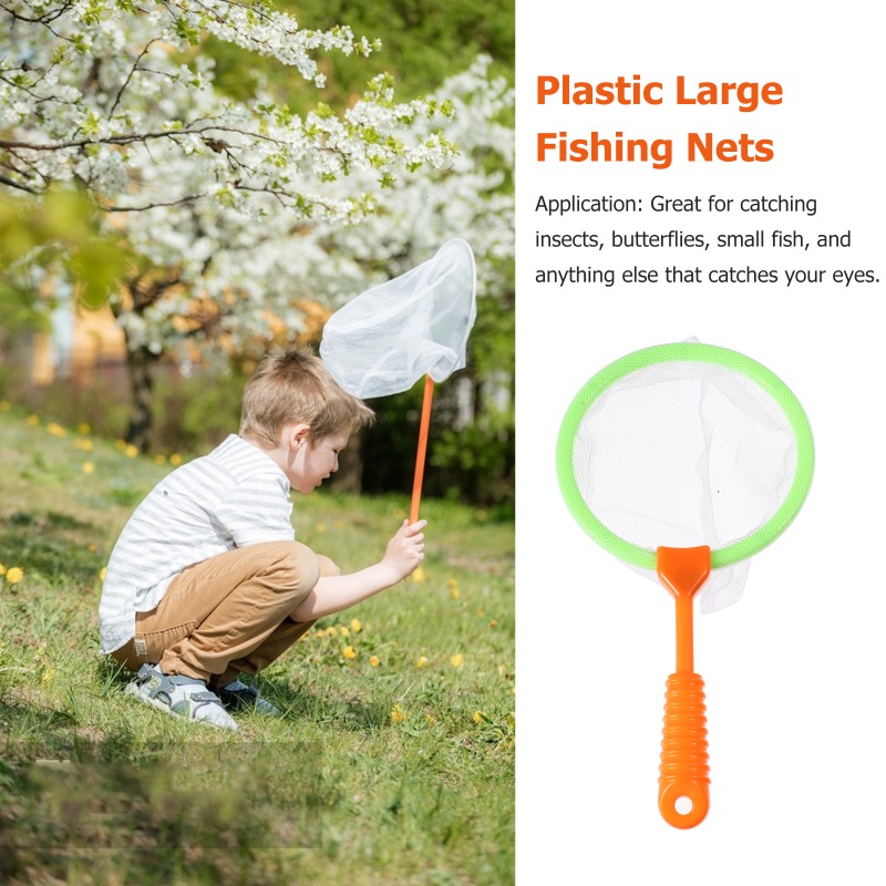 Kids Telescopic Butterfly Net Fishing Nets - Catching Insects Bugs Outdoor  Garden Toys Tools for Playing