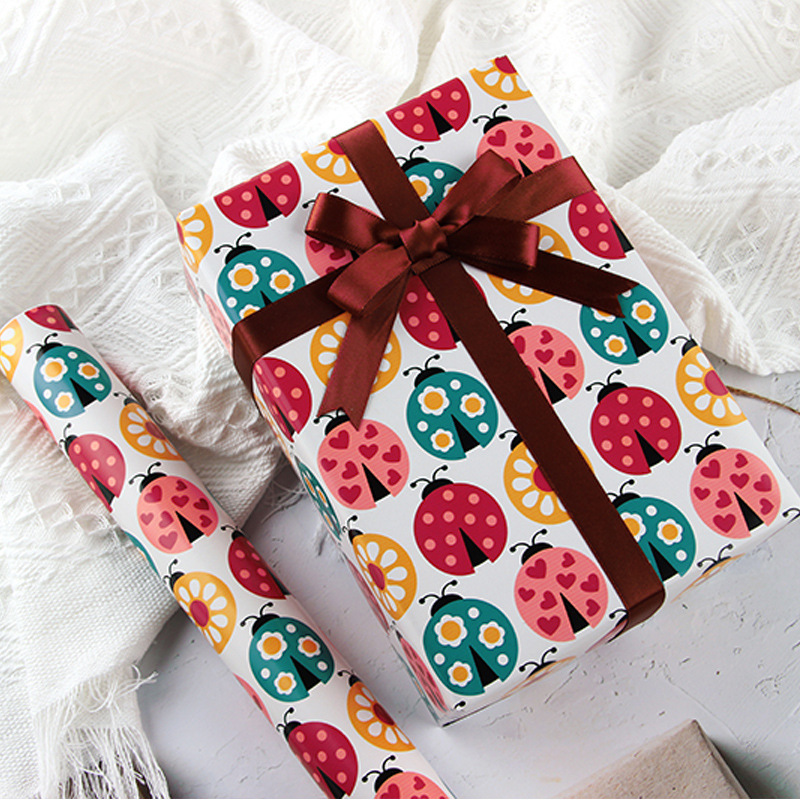 Cute Gift Paper Cartoon Toy Wrapping Paper Birthday Gift - Temu